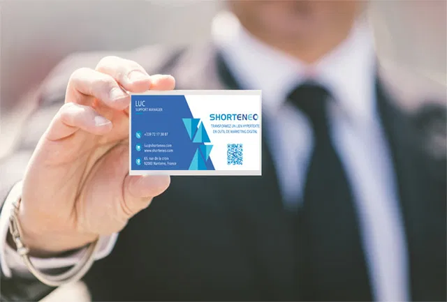 comment créer un qr code dynamique sur des cartes de visite