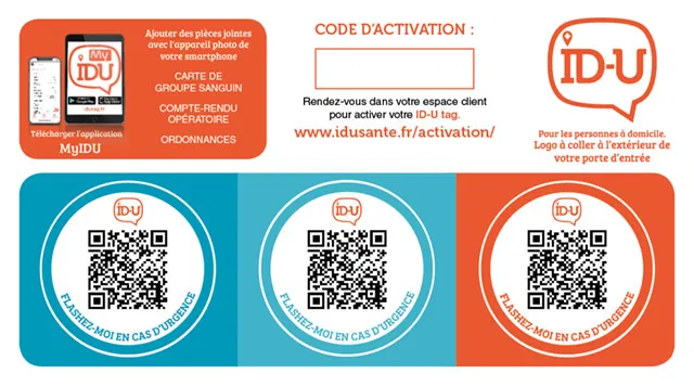 qr code dynamique id u